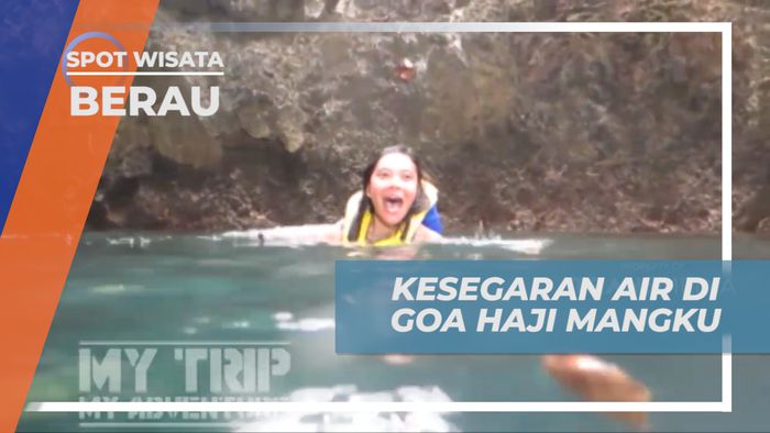 Menikmati Kejernihan Air Goa Haji Mangku yang Super Duper Menyegarkan, Berau