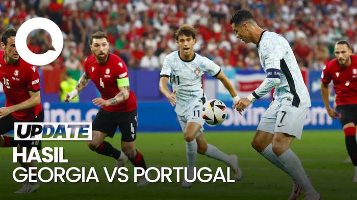 Euro 2024: Portugal Dibungkam Georgia 0-2