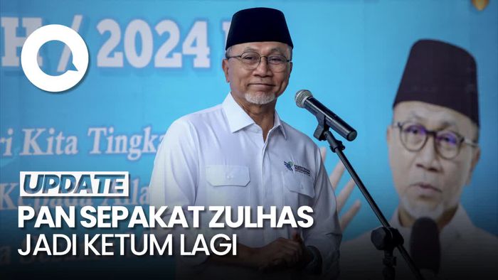 PAN Bakal Tetapkan Zulhas Jadi Ketum Lagi di Kongres