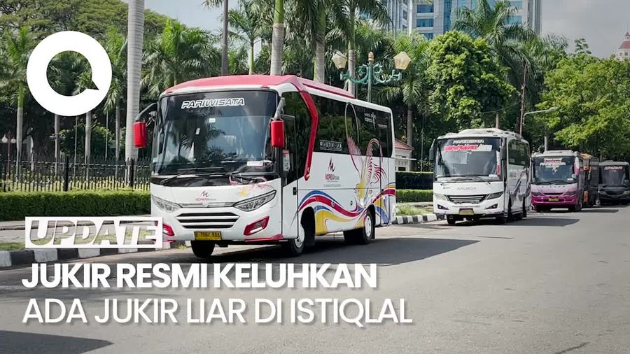 Viral Jukir Liar Getok Tarif Parkir Bus di Istiqlal, Jukir Resmi: Itu Preman