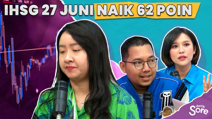 IHSG 27 Juni naik 62 Poin