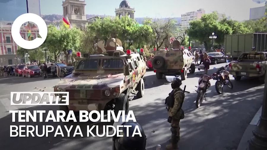 Bolivia Memanas! Tentara Berupaya Kudeta, Istana Presiden Didobrak