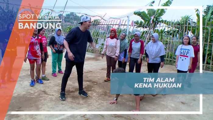 Push Up, Hukuman Bagi Tim yang Kalah Bermain Volley, Bandung