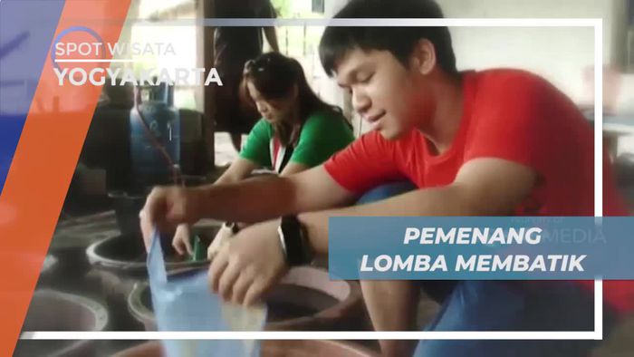Momen Menegangkan Penentuan Pemenang Lomba Membatik di Yogyakarta 