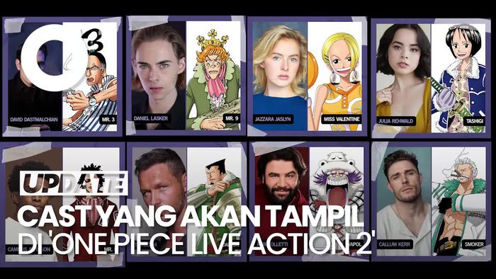 Netflix Umumkan Cast Baru untuk One Piece Live Action Season 2