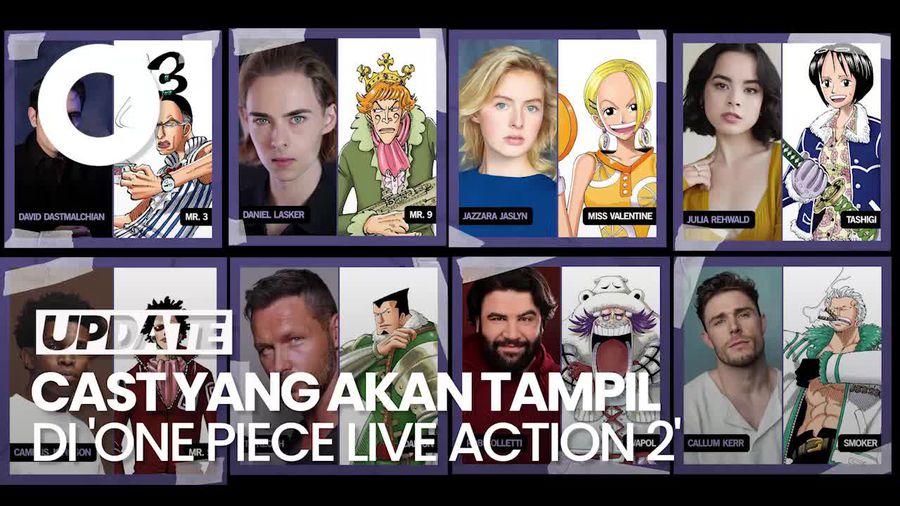Netflix Umumkan Cast Baru untuk One Piece Live Action Season 2