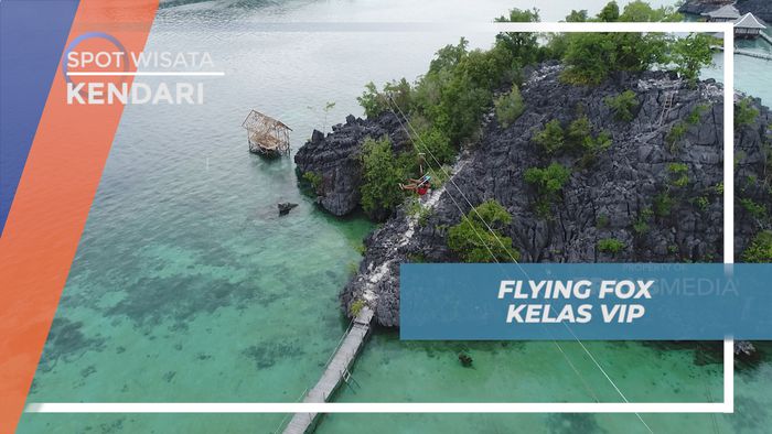 Menikmati Keseruan Meluncur dengan Flying Fox Kelas VIP, Kendari