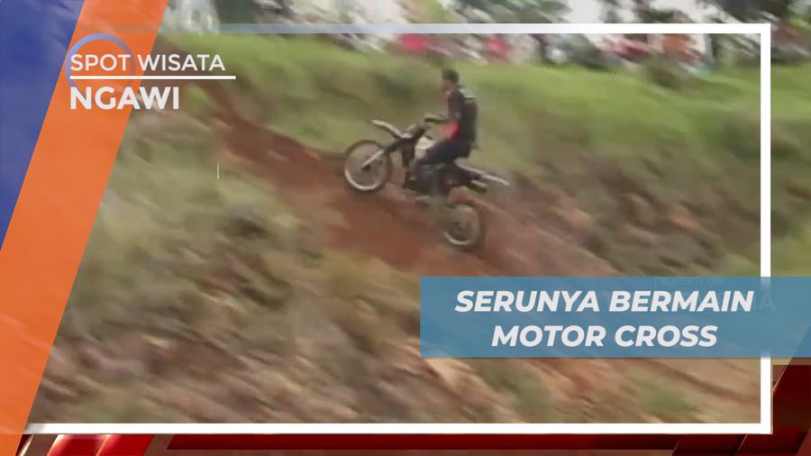 Menikmati Keseruan Naik Motor Cross Menjelajahi Perkebunan Teh, Ngawi