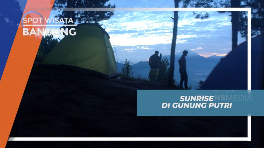 Menikmati Keindahan Panorama Sunrise di Gunung Putri Bandung