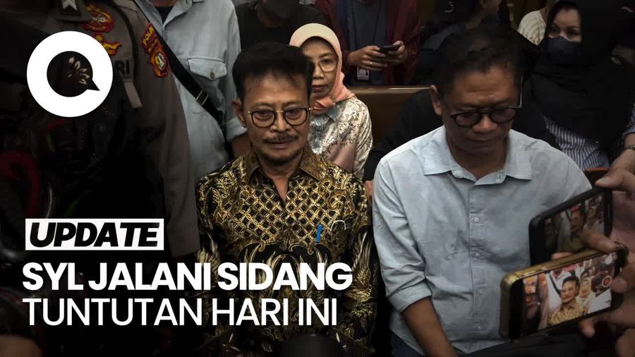 Sidang Tuntutan SYL dkk di Kasus Korupsi Kementan Dimulai!