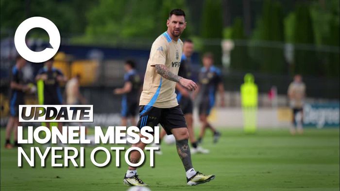 Messi Absen Latihan, Diragukan Tampil Lawan Peru