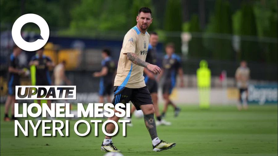 Messi Absen Latihan, Diragukan Tampil Lawan Peru