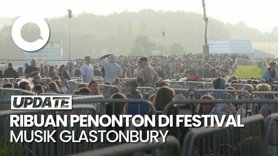 Melihat Antusias Penonton Saat Festival Musik Glastonbury Dibuka