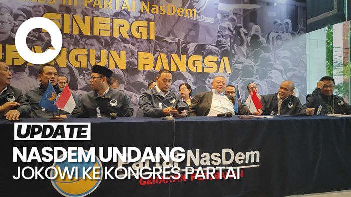 Undang Jokowi ke Kongres, Nasdem: Kami Setia 10 Tahun Bagian Pemerintah