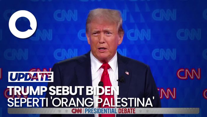 Trump Sebut Biden Seperti Orang Palestina, Tuding Ogah Bantu Israel