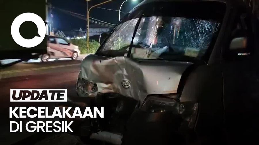 Kecelakaan Beruntun di Gresik, 6 Orang Kritis