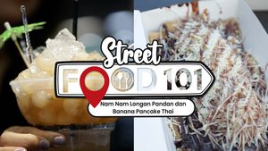 Es Longan dan Banana Pancake Khas Thailand