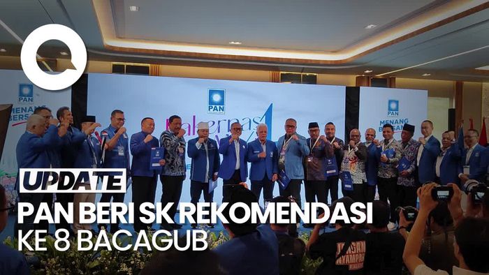 Ini 8 Bacagub-Bacawagub Jagoan PAN di Pilkada 2024