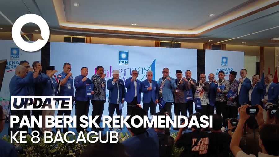 Ini 8 Bacagub-Bacawagub Jagoan PAN di Pilkada 2024