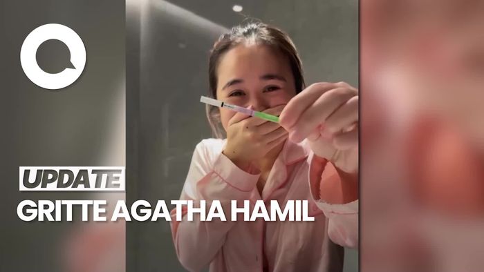 Selamat! Gritte Agatha Hamil Anak Pertama