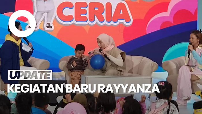 Nagita Slavina Sebut Rayyanza Mulai Aktif Les Gym 
