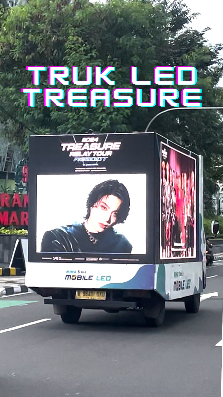 Ada Truk LED TREASURE Keliling-keliling di Senayan