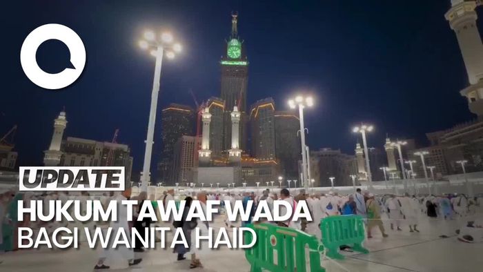 Jemaah Sedang Haid Tidak Wajib Tawaf Wada