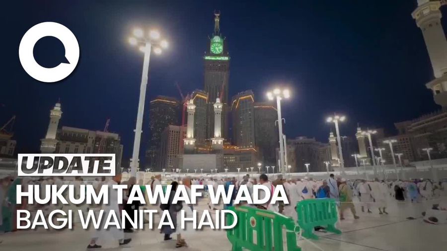 Jemaah Sedang Haid Tidak Wajib Tawaf Wada