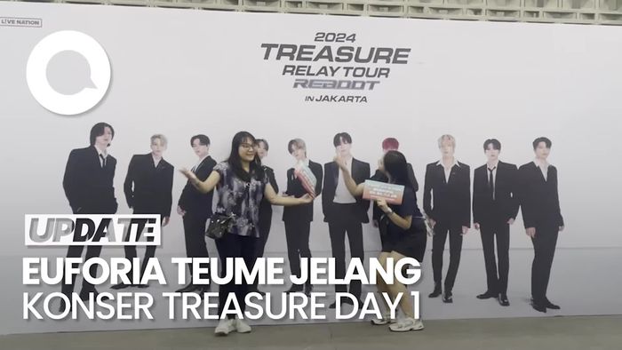 Siap Nyanyi Bareng TREASURE di Konser Jakarta Hari Pertama