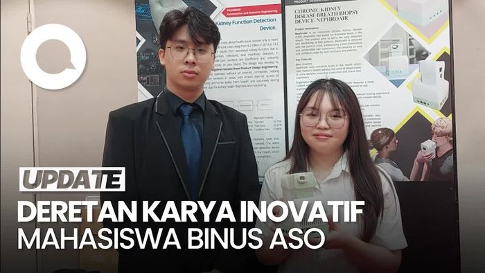 Melihat Karya Inovatif Mahasiswa BINUS ASO: Pendeteksi Gagal Ginjal-Stunting