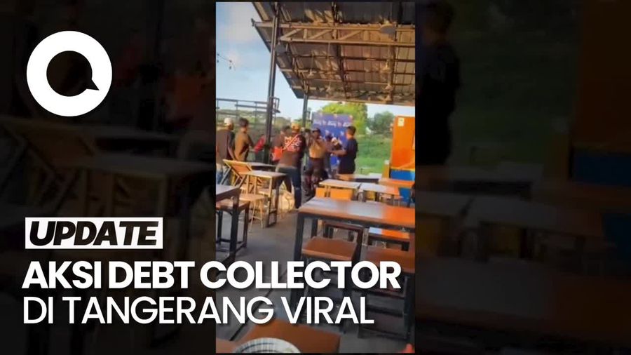 Viral Kawanan Debt Collector Keroyok Karyawan Warung Mi di Tangerang