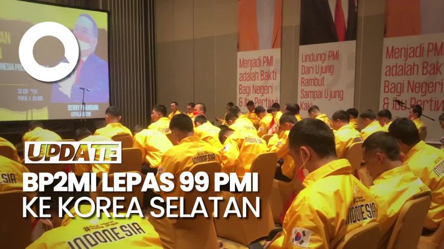 BP2MI Lepas 99 Pekerja Migran Indonesia ke Korea Selatan
