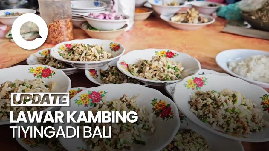 Cita Rasa Lawar Kambing Tiyingadi yang Viral di Bali