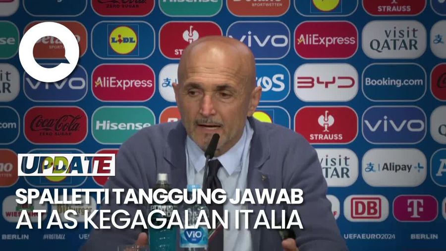 Spalletti: Italia Gagal karena Saya