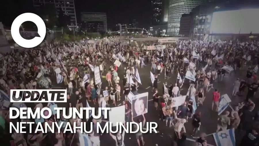 Lagi-lagi Netanyahu Didesak Warganya untuk Mundur