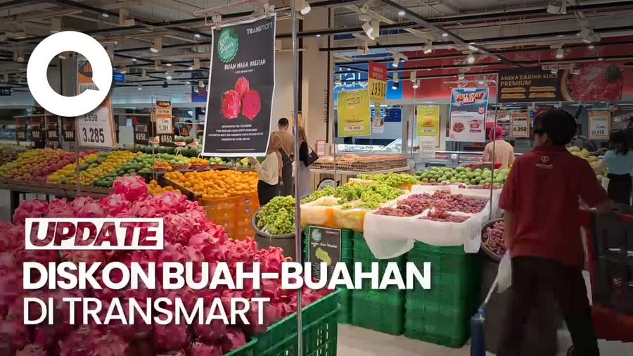 Banyak Diskon, Pecinta Buah Merapat ke Transmart Full Day Sale Yuk