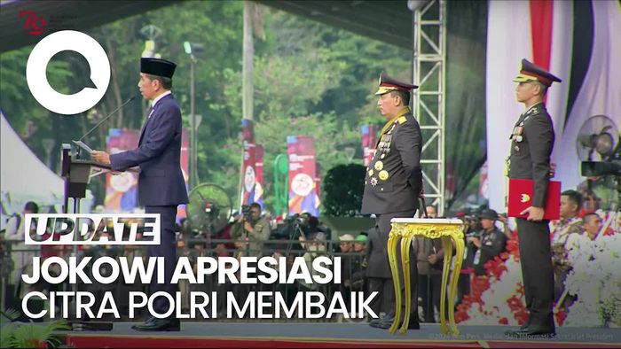 Jokowi Senang Citra Polri Semakin Baik: Harus Dipertahankan