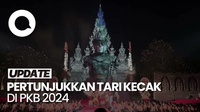 Melihat Kolaborasi Tari Kecak dengan Teknologi Visual di Pesta Kesenian Bali 2024