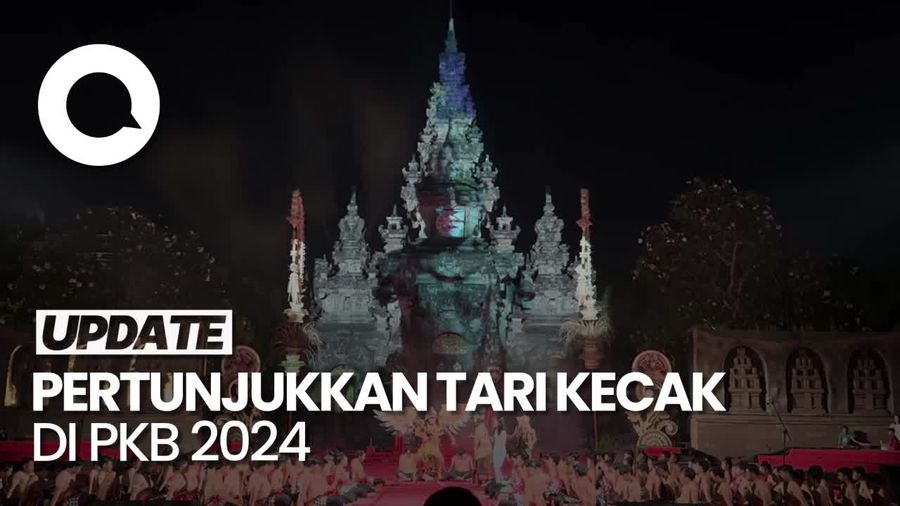 Melihat Kolaborasi Tari Kecak dengan Teknologi Visual di Pesta Kesenian Bali 2024