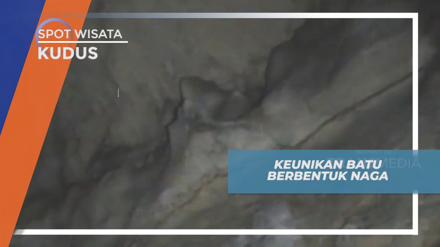 Keunikan Batu Berbentuk Naga Sepanjang Tuju Meter di Dalam Gua, Kudus