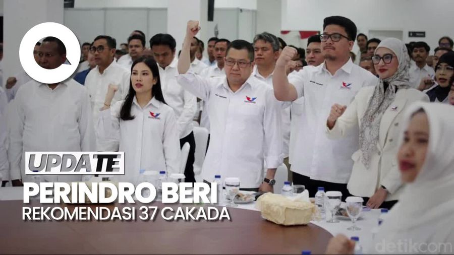 Perindo Keluarkan Surat Rekomendasi untuk 37 Cakada
