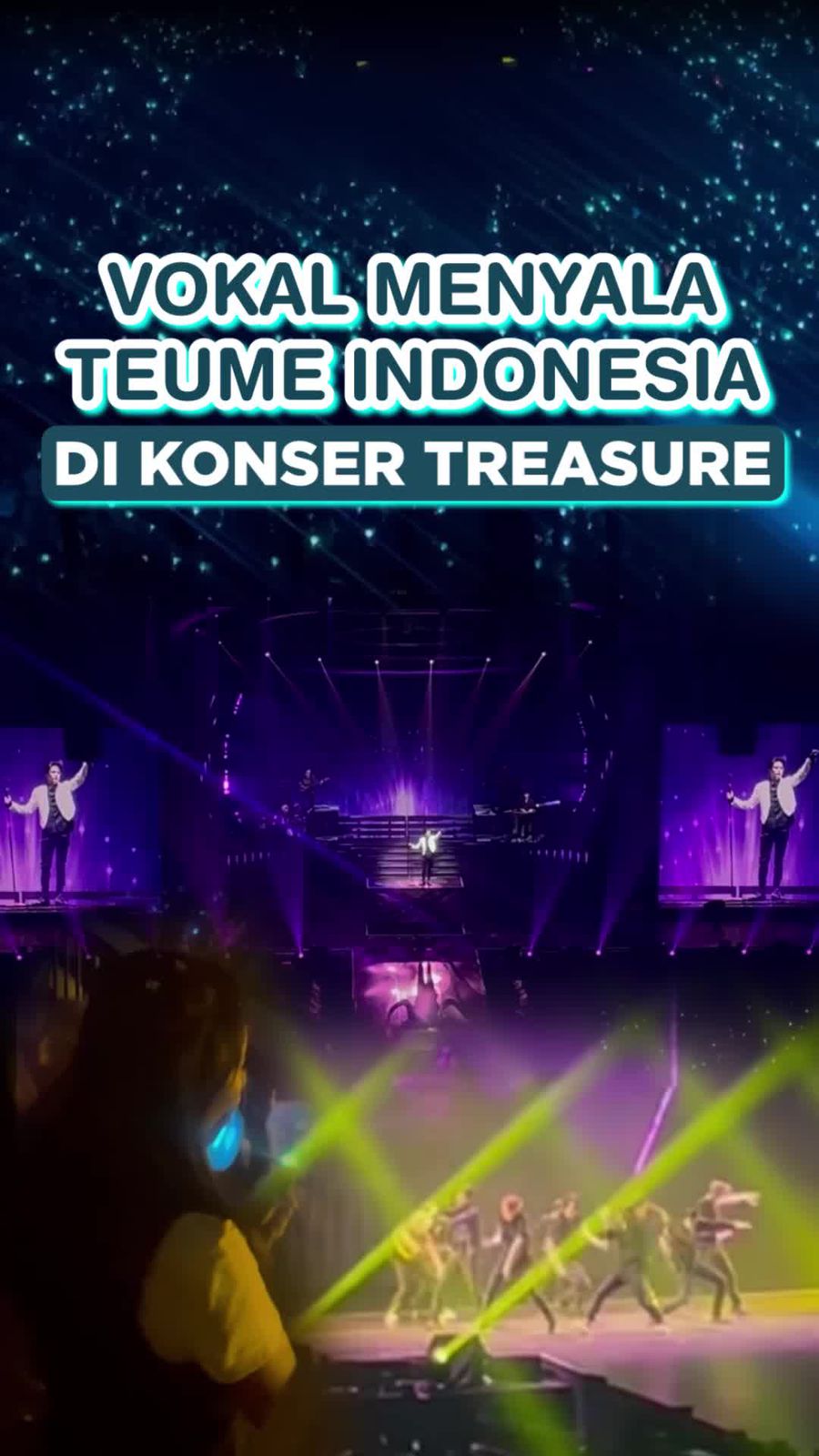 Mengapresiasi Vokal TEUME Indonesia saat Karaokean di Konser TREASURE