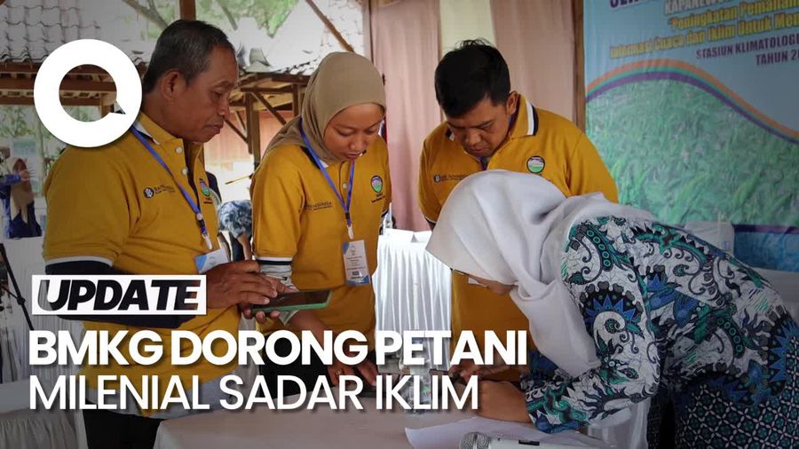 Cegah Krisis Pangan, BMKG Dorong Petani Milenial Sadar Iklim