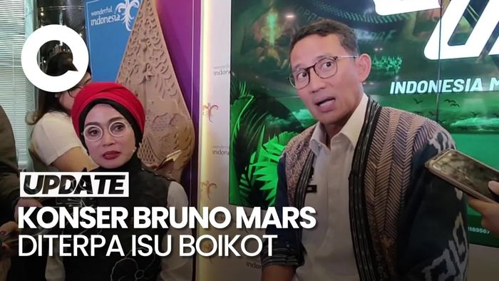 Respons Sandi soal Isu Boikot Konser Bruno Mars