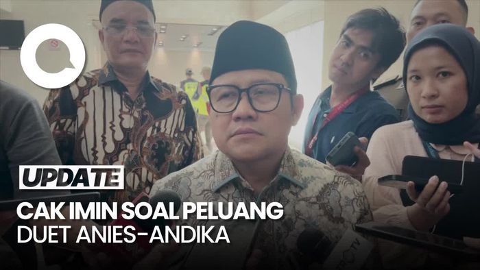 Cak Imin soal Duet Anies-Andika Perkasa di Pilgub Jakarta: PDIP Mau Nggak?