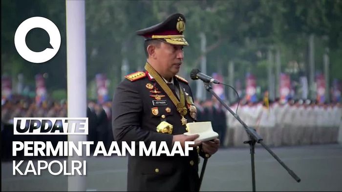 Kapolri Minta Maaf Bila Masih Ada Kekurangan: Kami Membuka Ruang Kritik