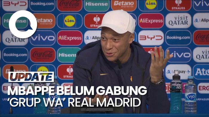 Duh... Kylian Mbappe Ngaku Belum Gabung Grup WhatsApp Real Madrid