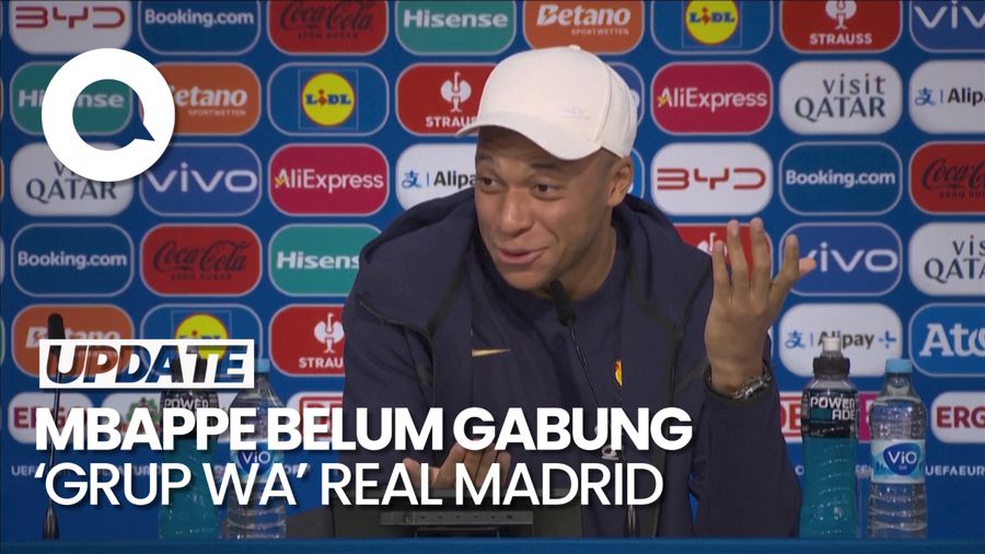 Duh... Kylian Mbappe Ngaku Belum Gabung Grup WhatsApp Real Madrid