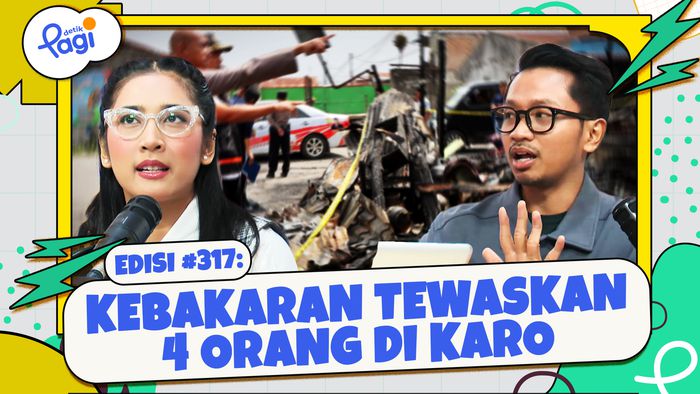 Kebakaran Tewaskan 4 Orang di Karo