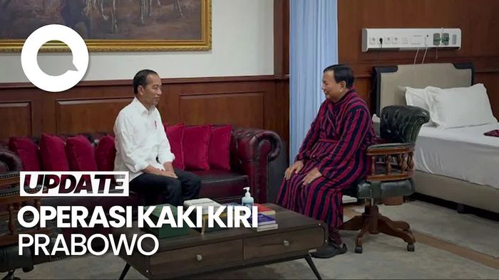 Gerindra Jelaskan Cedera Kaki Prabowo Akibat Terjun Payung di Timor-Timur